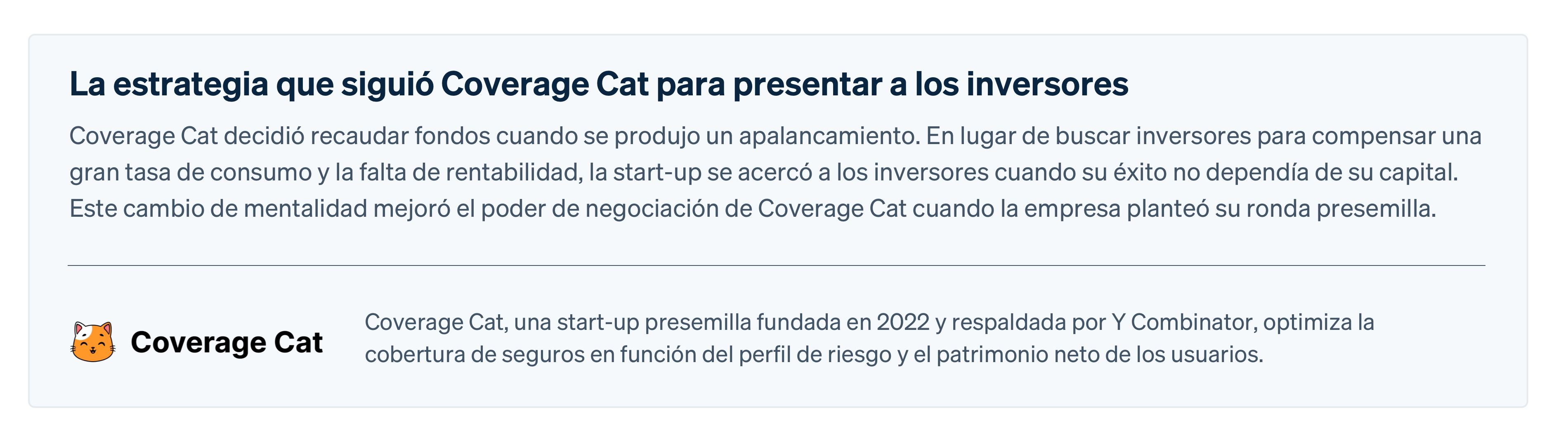 Customer Coverage Cat Copy - ES