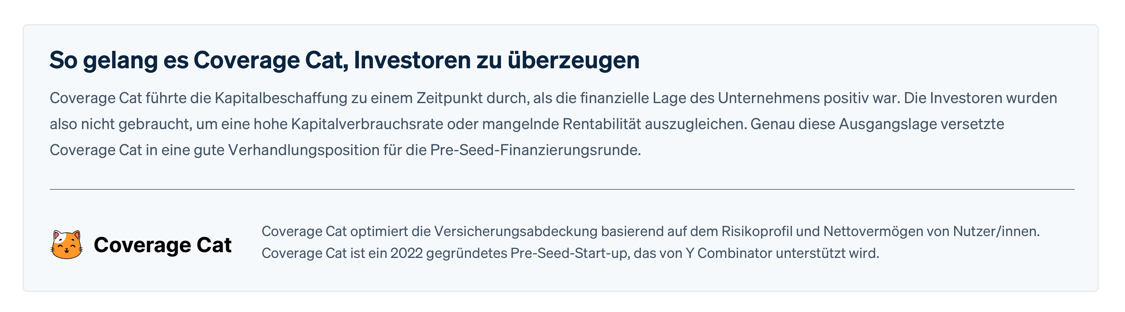 Customer Coverage Cat Copy - DE