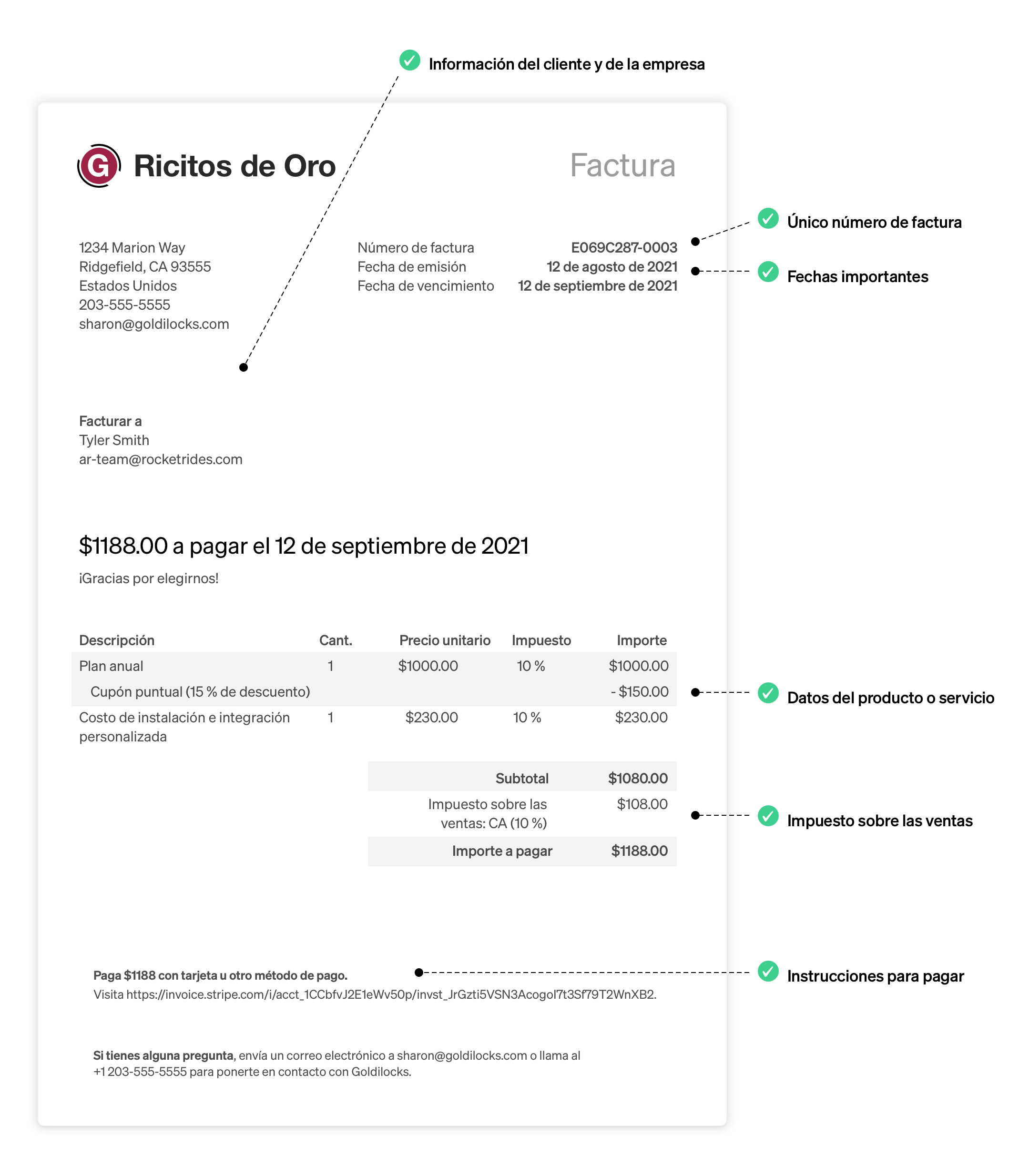 Invoice image - MX