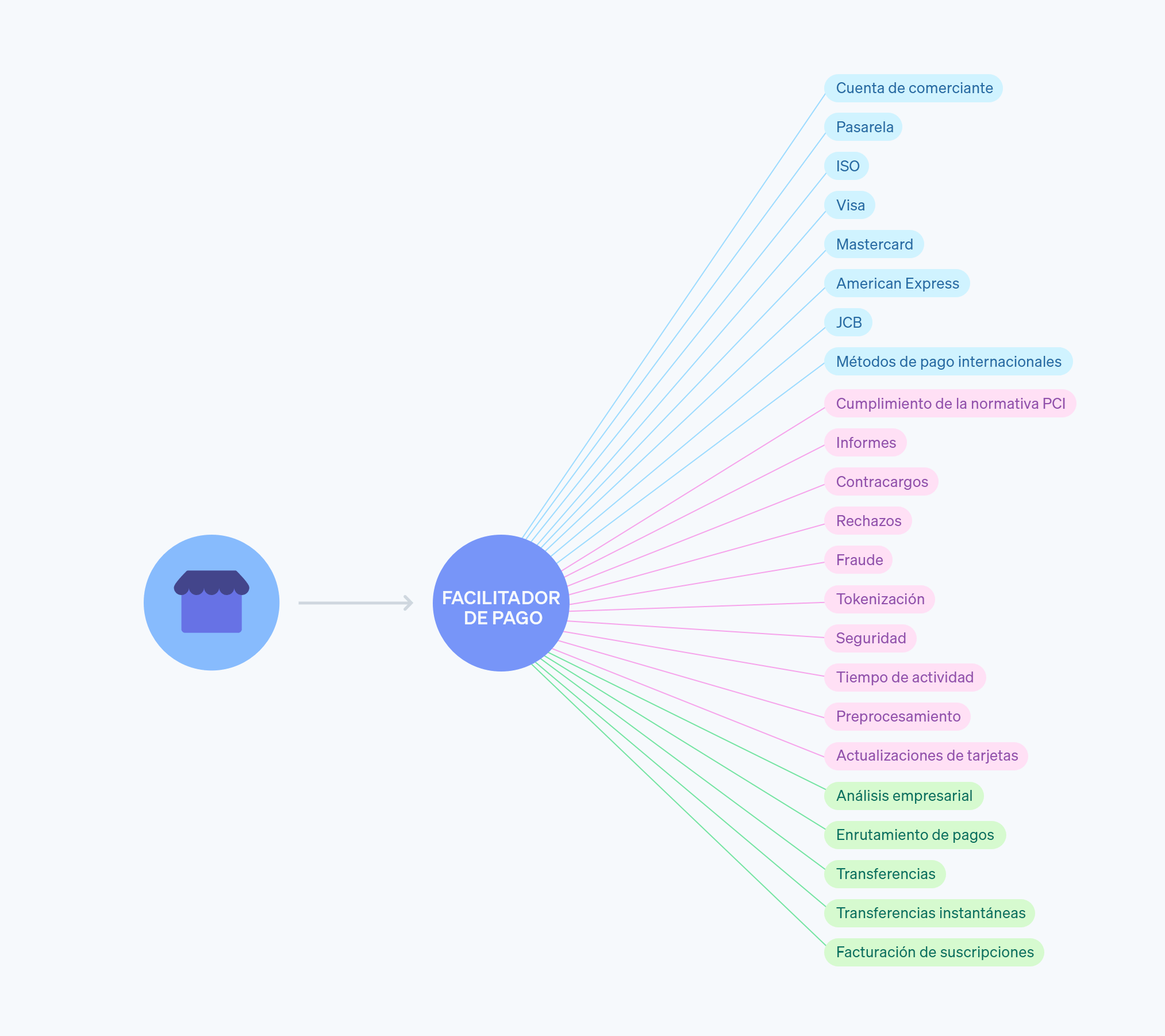 payfacs dashboard - ES