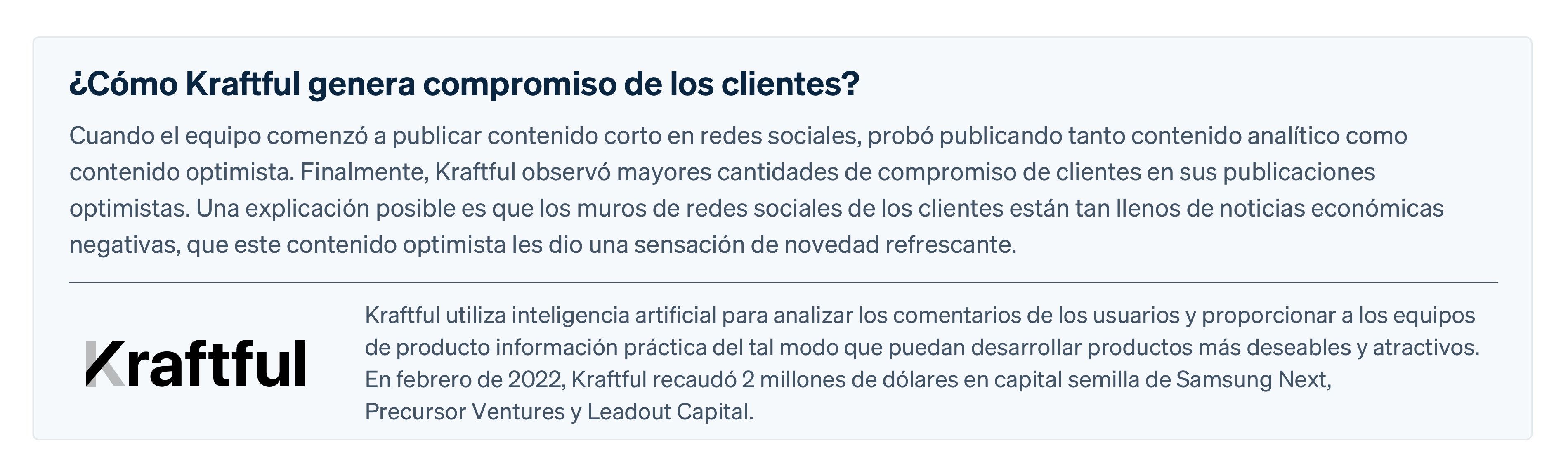 Customer Kraftul - ES-LATAM