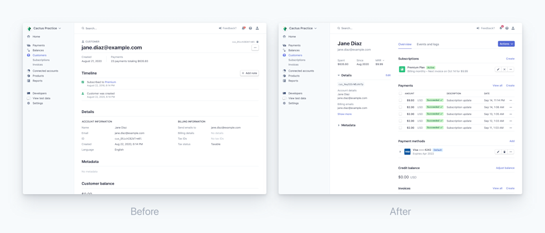 dashboard-customer-pages