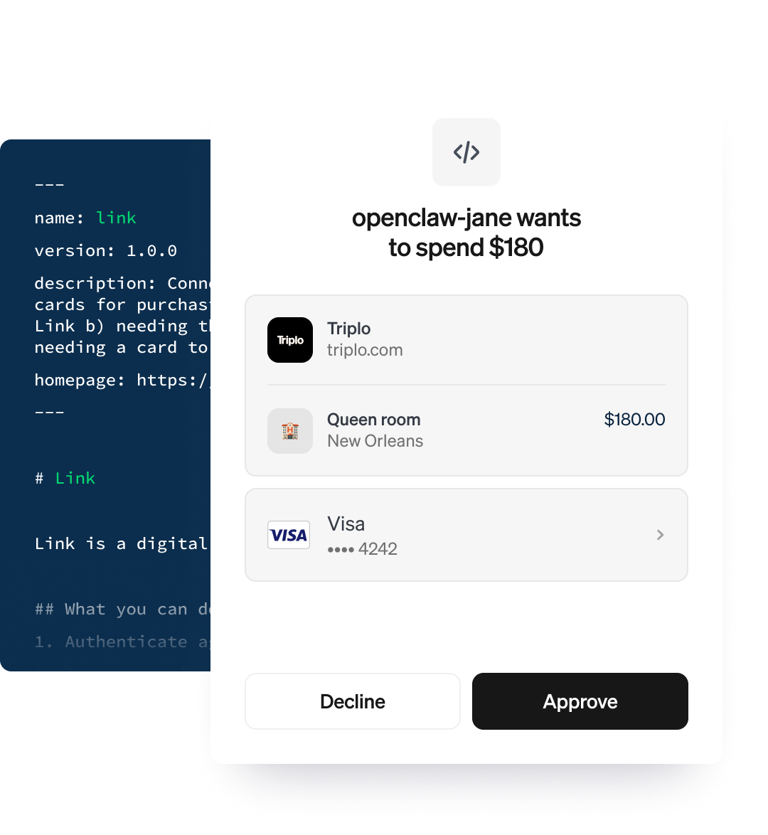 Payment Method > Link > Build for agents > Featured highlight Image