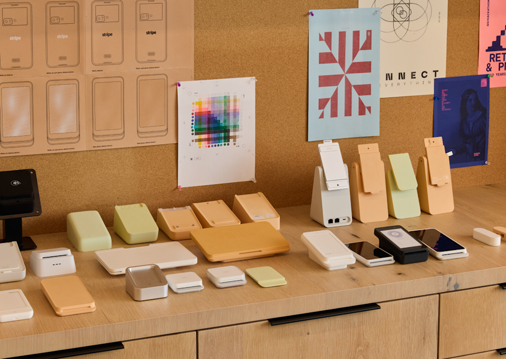 Payment-device prototypes and design drawings
