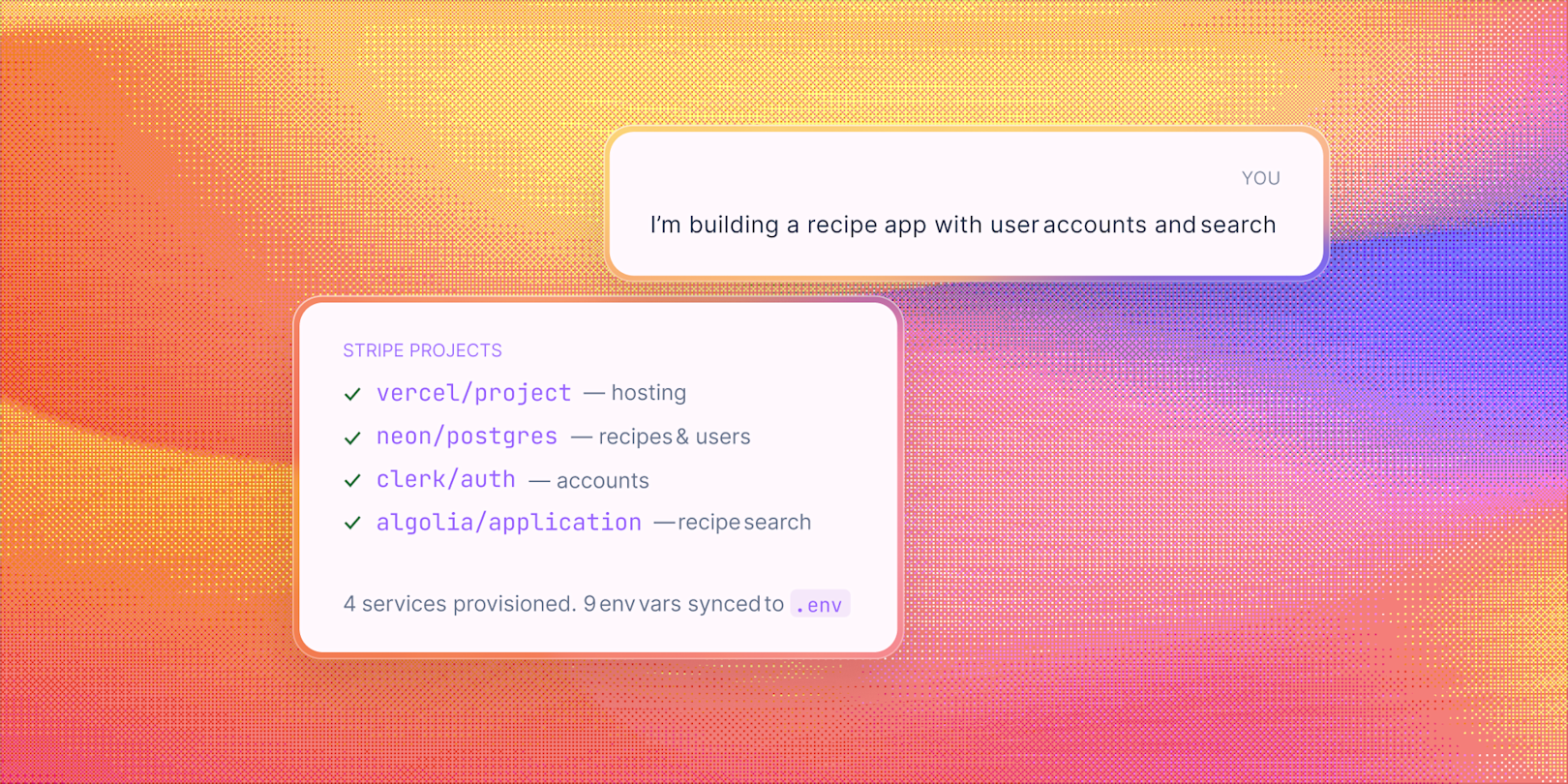 Stripe Projects新增代理集成、更多服务提供商及定制开发者控制