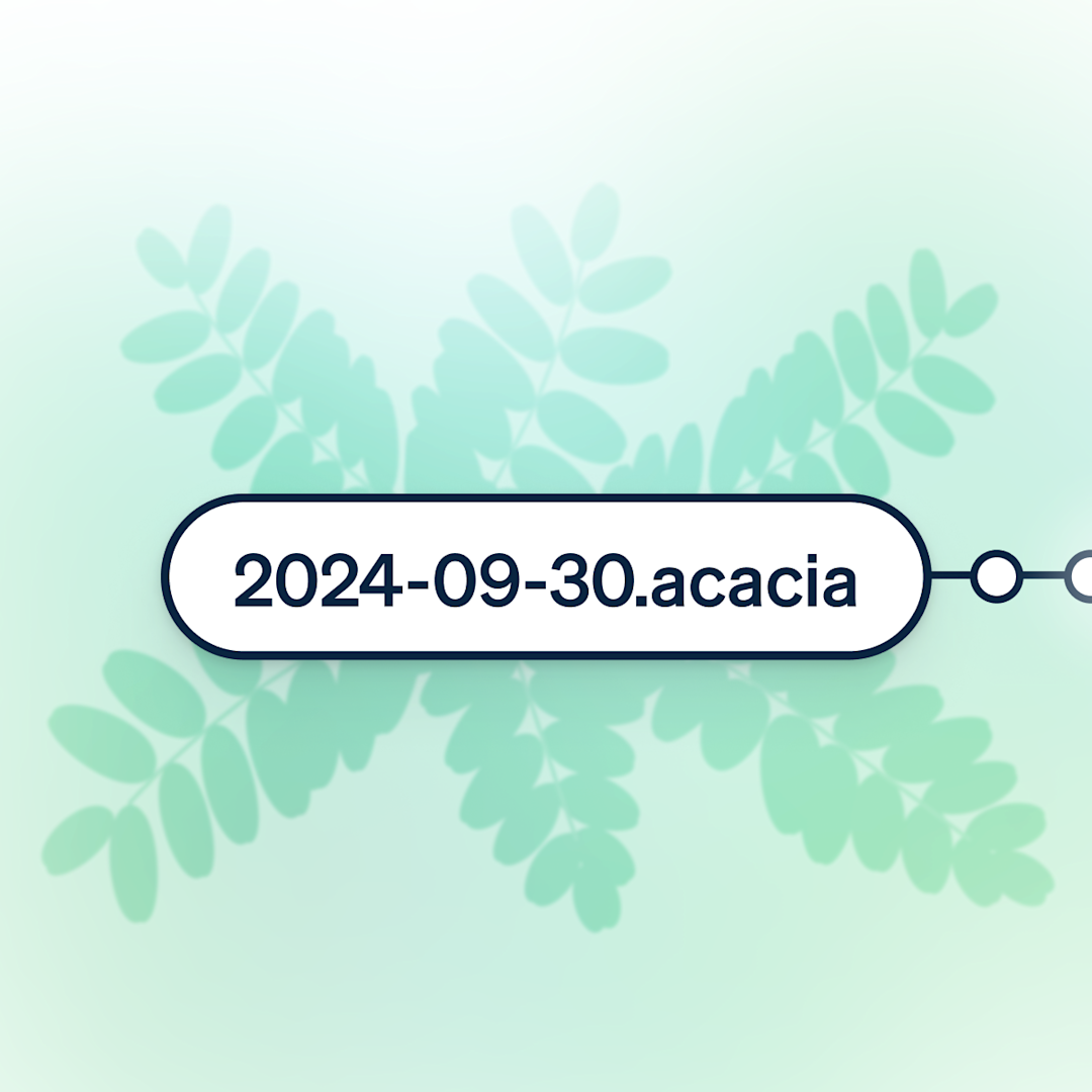 New API release process