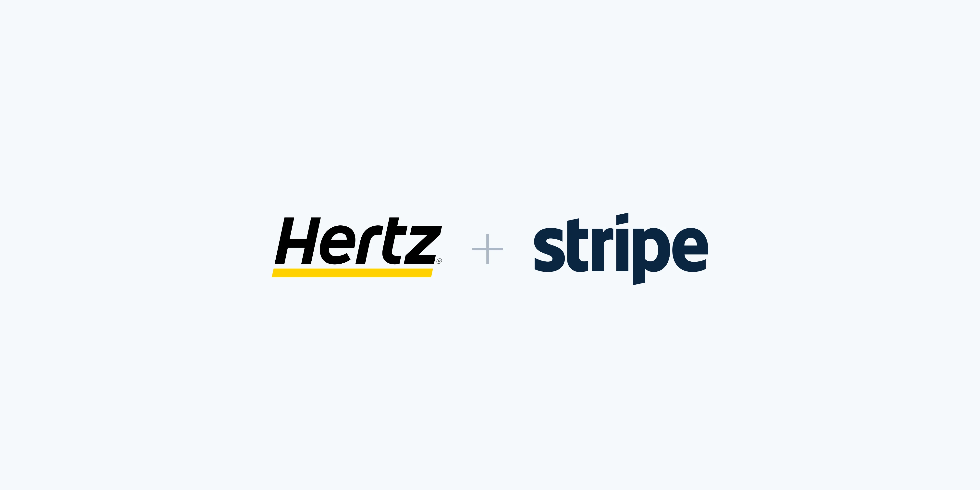 Hertz logo lockup