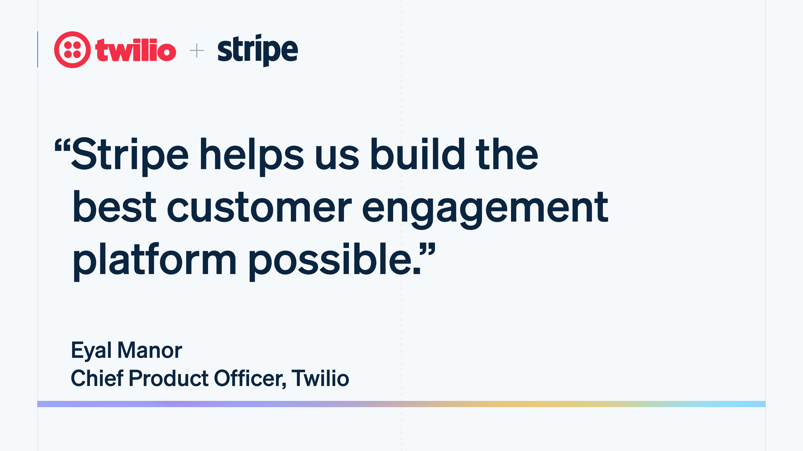 Engaged Stripe Card Engaged Stripe Card