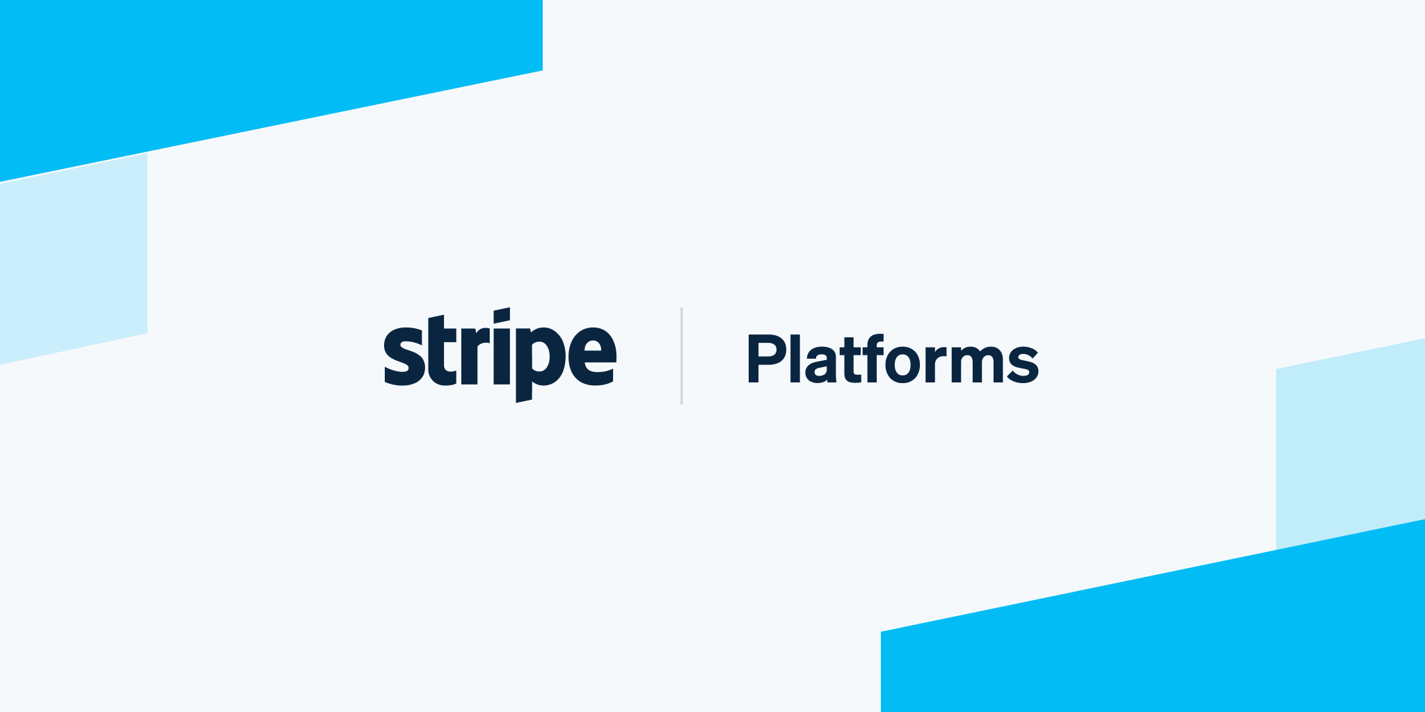 Stripe for Platforms | Easily Accept Payments