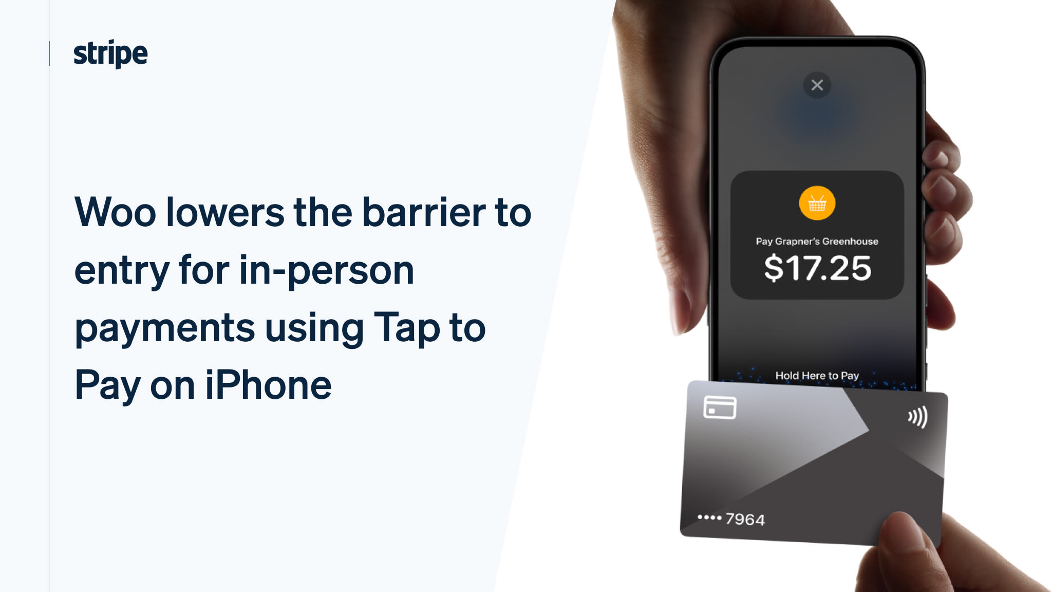 Woo Lowers the Barrier to Entry for In-Person Payments using Tap to Pay on  iPhone | Stripe