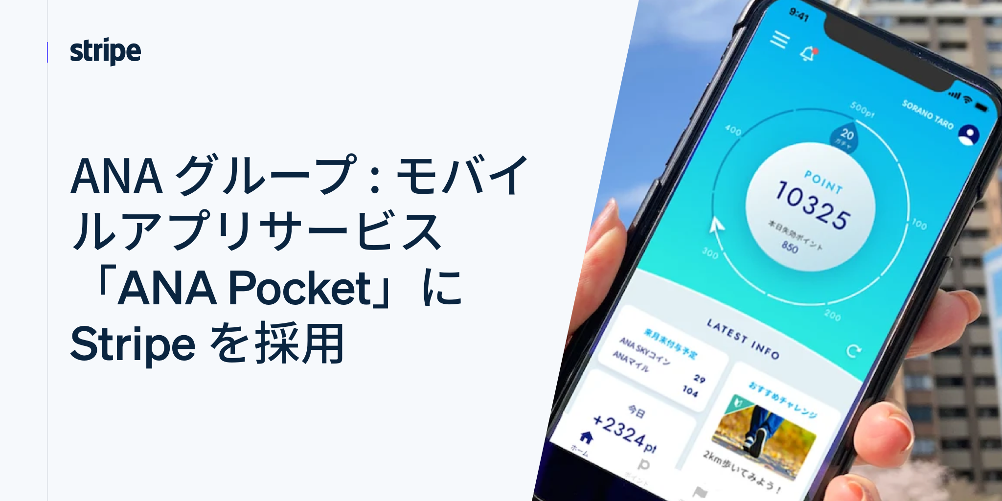 ANA グループ ケーススタディ | Stripe