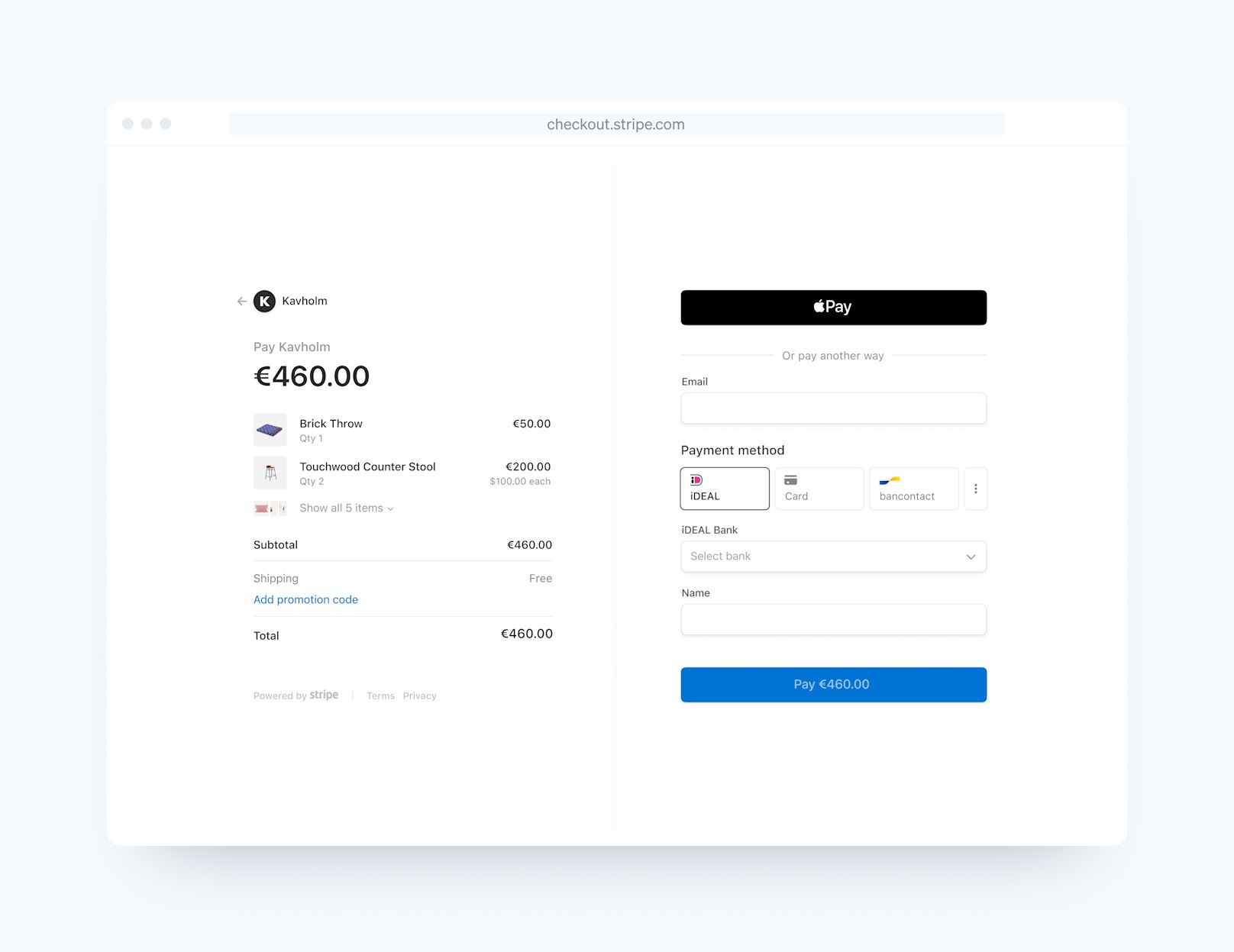 Strife Check Out Stripe Checkout