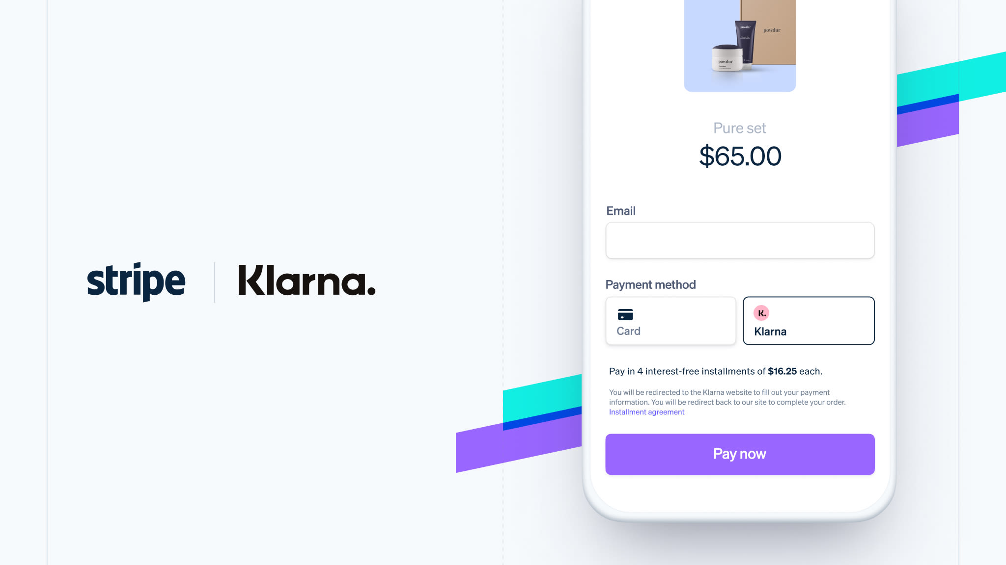 Klarna on Stripe: Increase global sales and give customers more flexibility