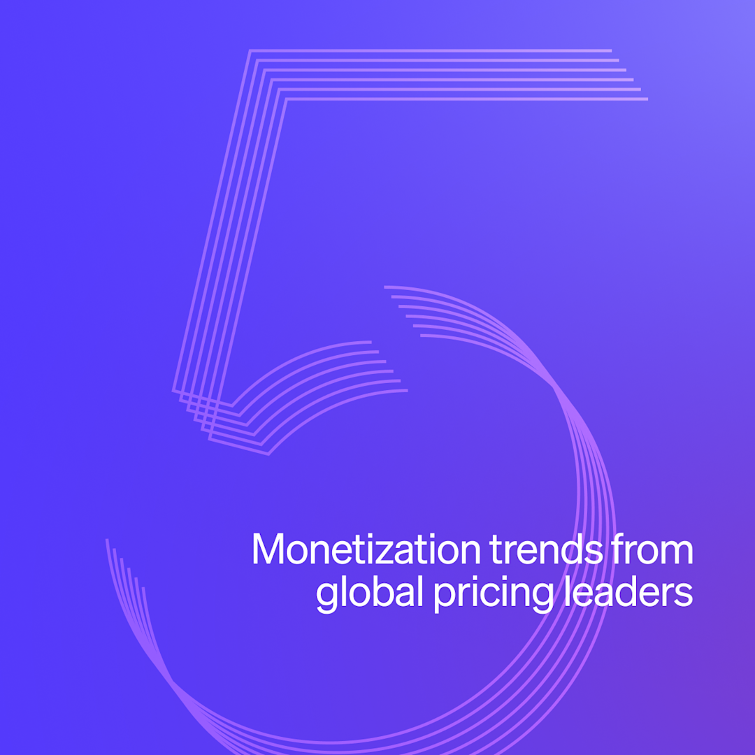 Blog > Five monetization trends from global pricing leaders > Index image