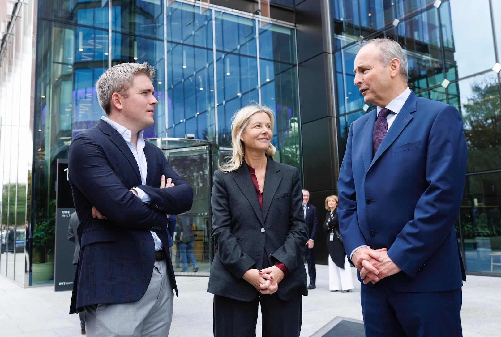 John, Eileen, Taoiseach, Dublin office